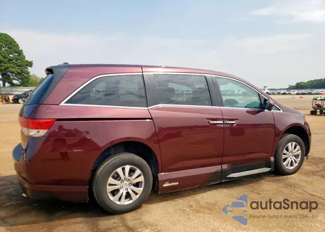 2015 Honda Odyssey Exl from USA, damaged, VIN 5FNRL5H67FB081481